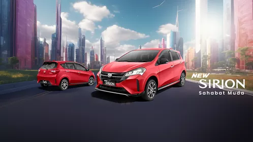 Daihatsu New Sirion Banner